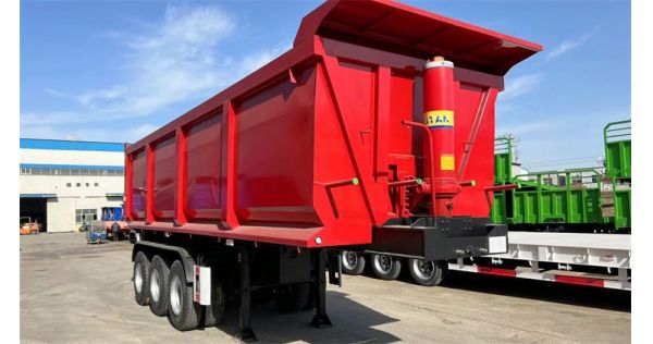 60 Ton Semi Tipper Trailer Spot Promotion Price 15000USD