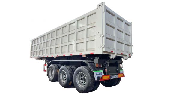Big Discounts! 60 Ton Semi End Dump Trailer Cost is 14000 USD