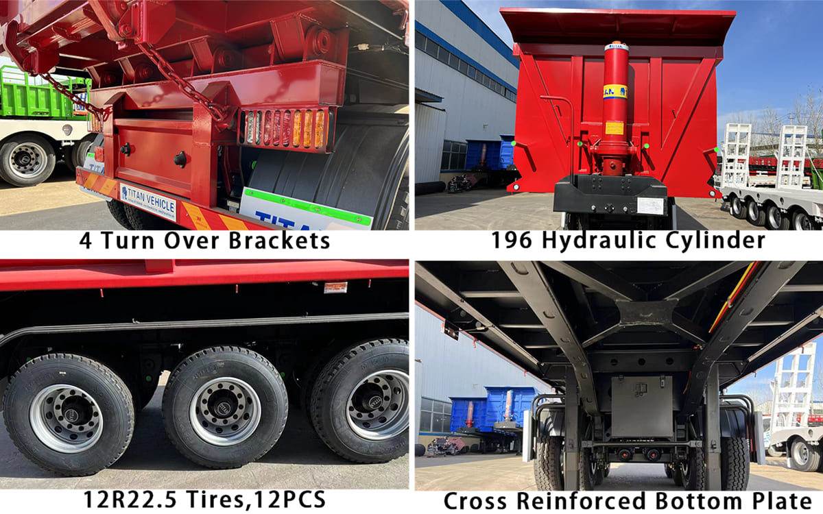 60 Ton Semi Tipper Trailer for Sale In Nigeria