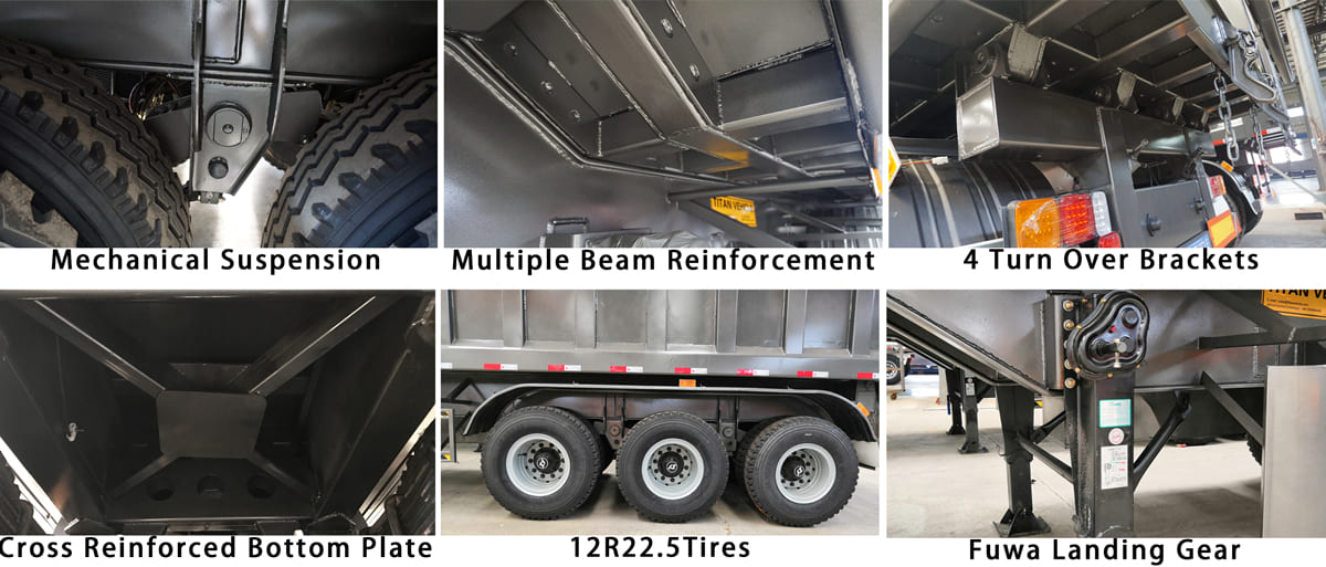 Semi Trailer Tipper for Sale | Tipper Tractor Trailer