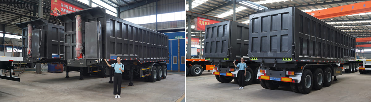 Semi Trailer Tipper for Sale | Tipper Tractor Trailer