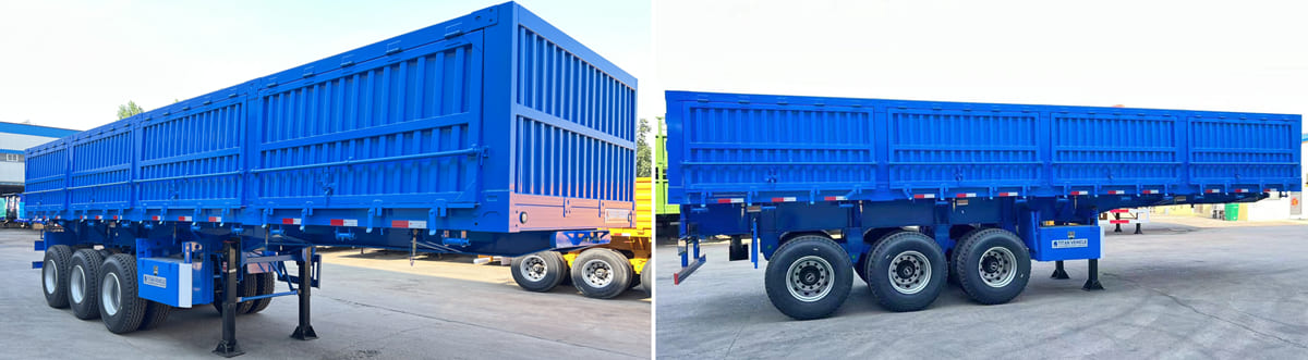 Dropside Side Tipper Semi Trailer for Sale | Grain Tipper Trailer