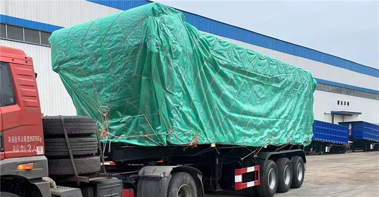 Tri Axle 30CBM Dump Semi Trailer for Sale In Dominican