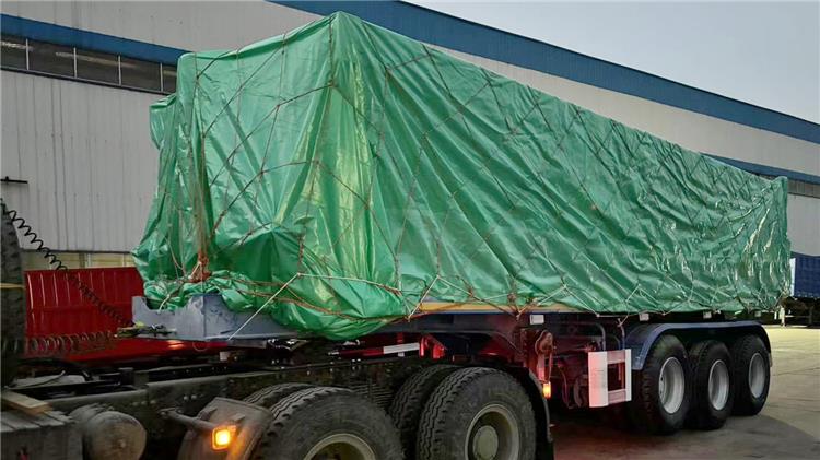 Tri Axle 60 Ton Tipper Semi Trailer for Sale In Ghana