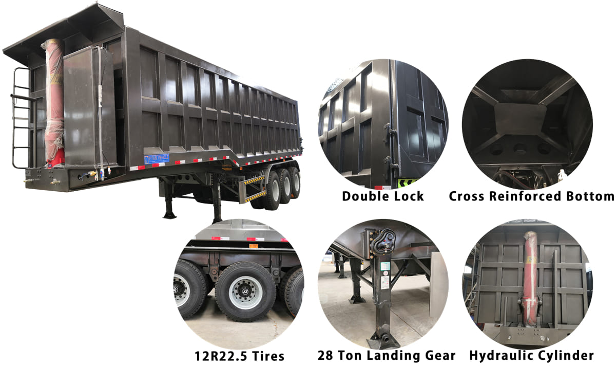 What is a Dump Semi Trailer in Cameroon