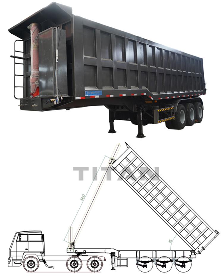 Hydraulic Tipper Trailer Price for Sale Near Me