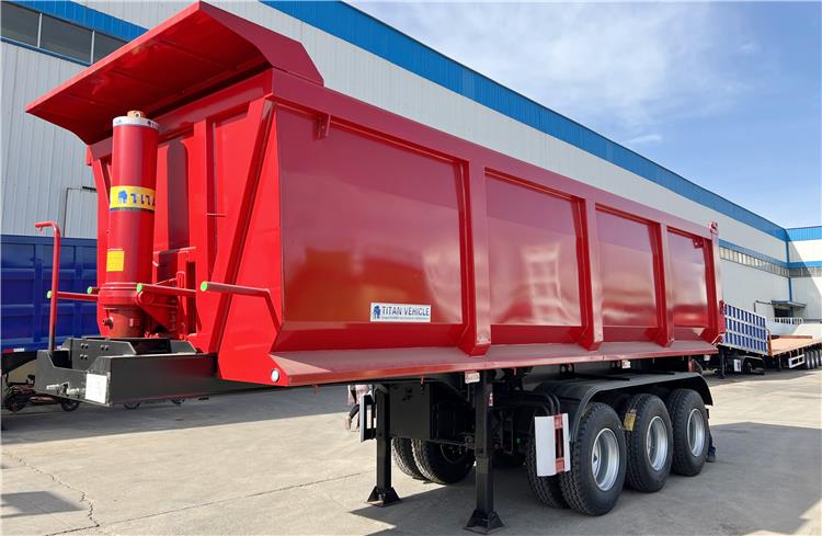Tri Axle Semi Tipper Trailer for Sale | Semi Trailer Tipper for Sale In Tanzania