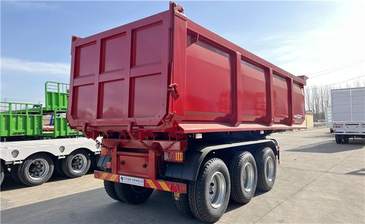 Tri Axle Semi Tipper Trailer for Sale | Semi Trailer Tipper for Sale In Tanzania