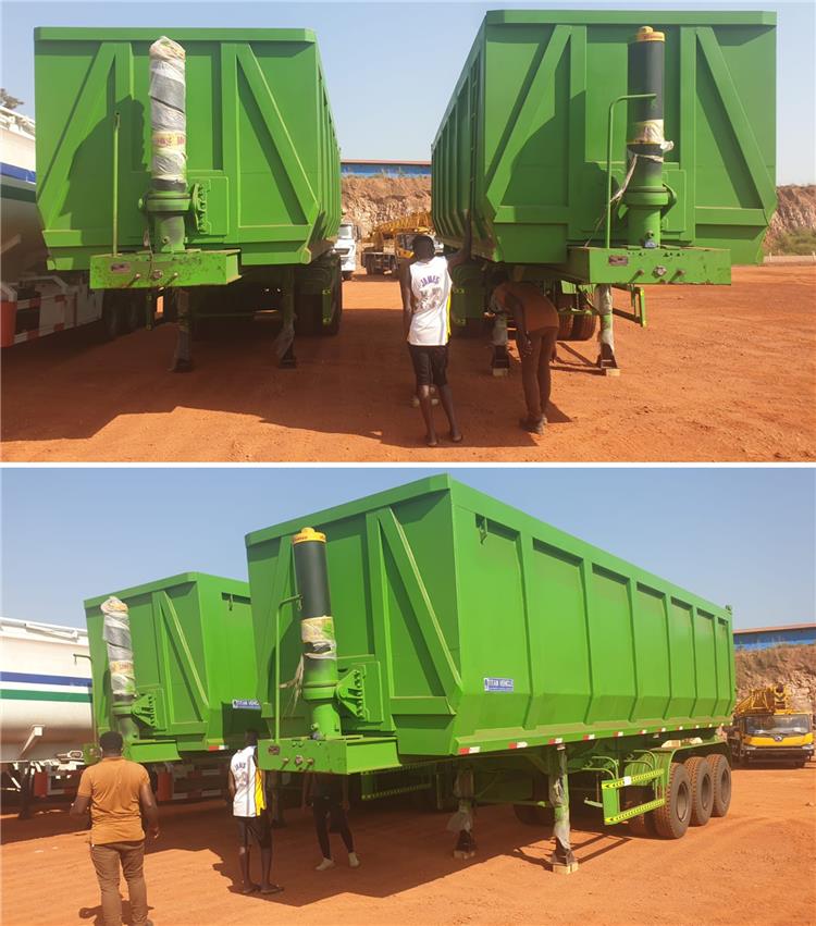 Hydraulic End Dump Trailer for Sale | Semi Dump Trailer Capacity