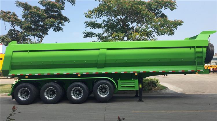 Rock Rear Dump Semi Trailer for Sale In Guyana