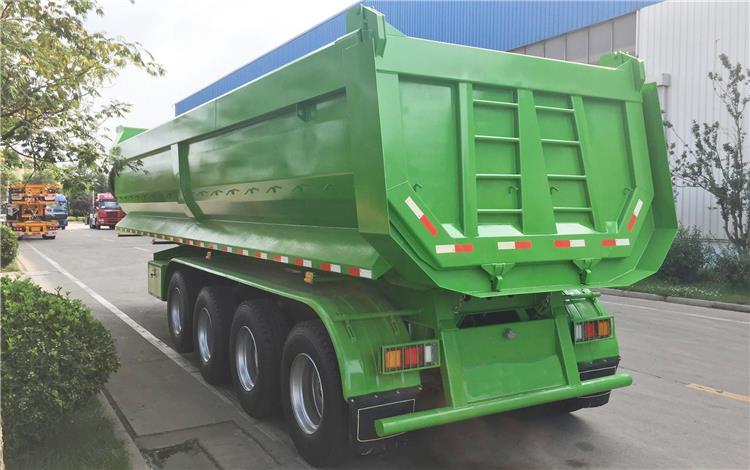 Rock Rear Dump Semi Trailer for Sale In Guyana
