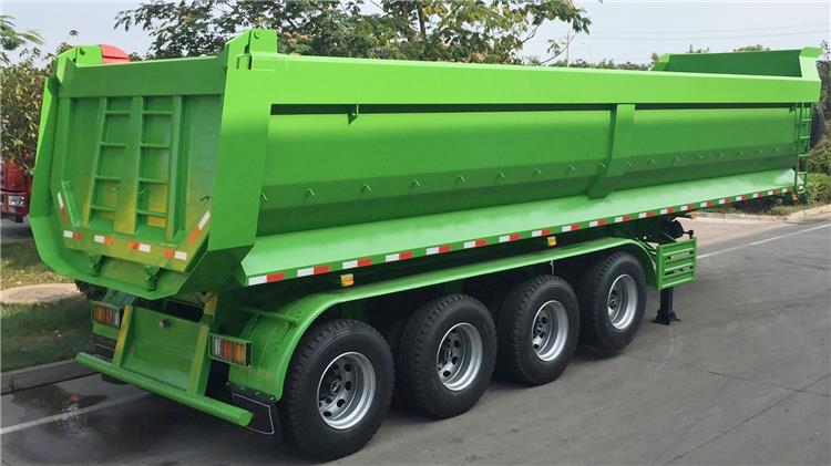 Rock Rear Dump Semi Trailer for Sale In Guyana