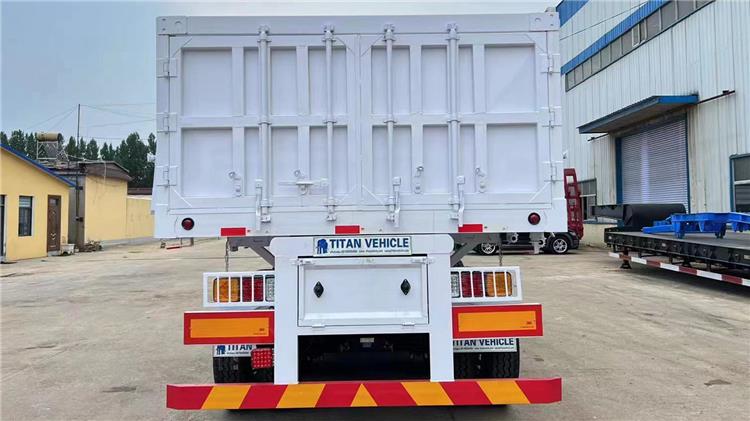 Side Dump Semi Trailers for Sale Capacity in Tanzania