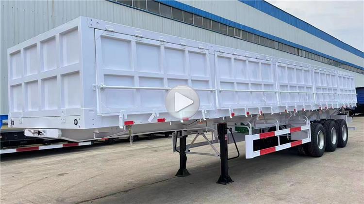 Side Dump Semi Trailers for Sale Capacity in Tanzania