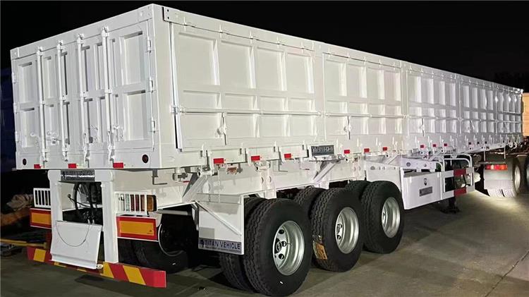 Side Dump Semi Trailers for Sale Capacity in Tanzania