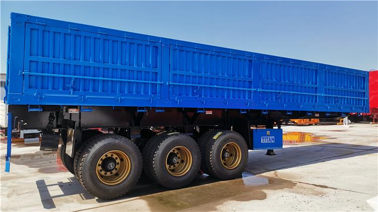 2025 New 34 Ton Side Tipper Semi Trailer Price for Sale In Zimbabwe