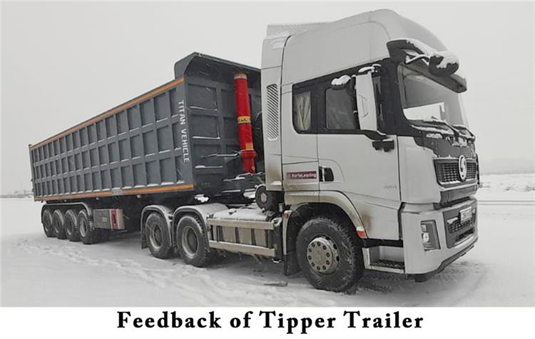 4 Axle Semi End Dump Trailers for Sale Near Me In Guyana