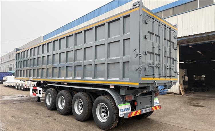 4 Axle Semi End Dump Trailers for Sale Near Me In Guyana