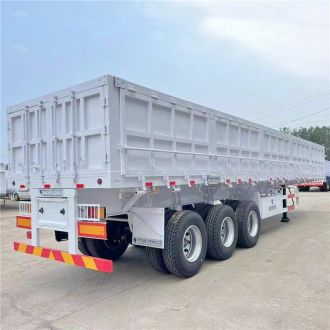 40/45 Cube Tir Axle Dropside Side Tipper Trailer